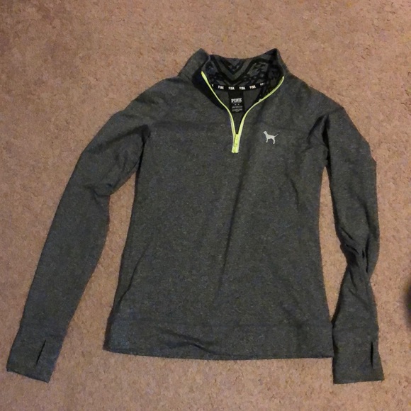 Pink VS quarter zip - Picture 1 of 3